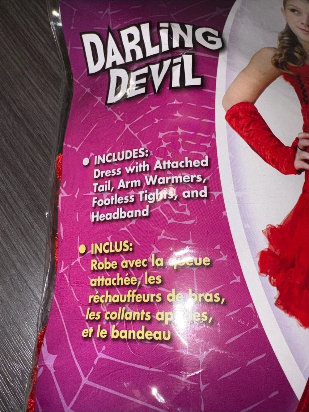 Spirit Darling Devil Costume - Red